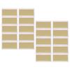 240pcs Hair Extension Tape Double Sided Extension Tapes Tabs Water Resistant Replacement Wig Tapes for Home Hair Salon 0.31x1.57in