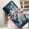 Anime Gintama Sakata G-Gintoki Phone Case For Samsung S25 Edge Ultra S23 S22 S21 S20 Ultra Plus S24 Fe A54 A53 A25 A16 A14 Glass