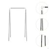 Clothing Rack Foldable Stainless Steel Portable for Interiors And Camping