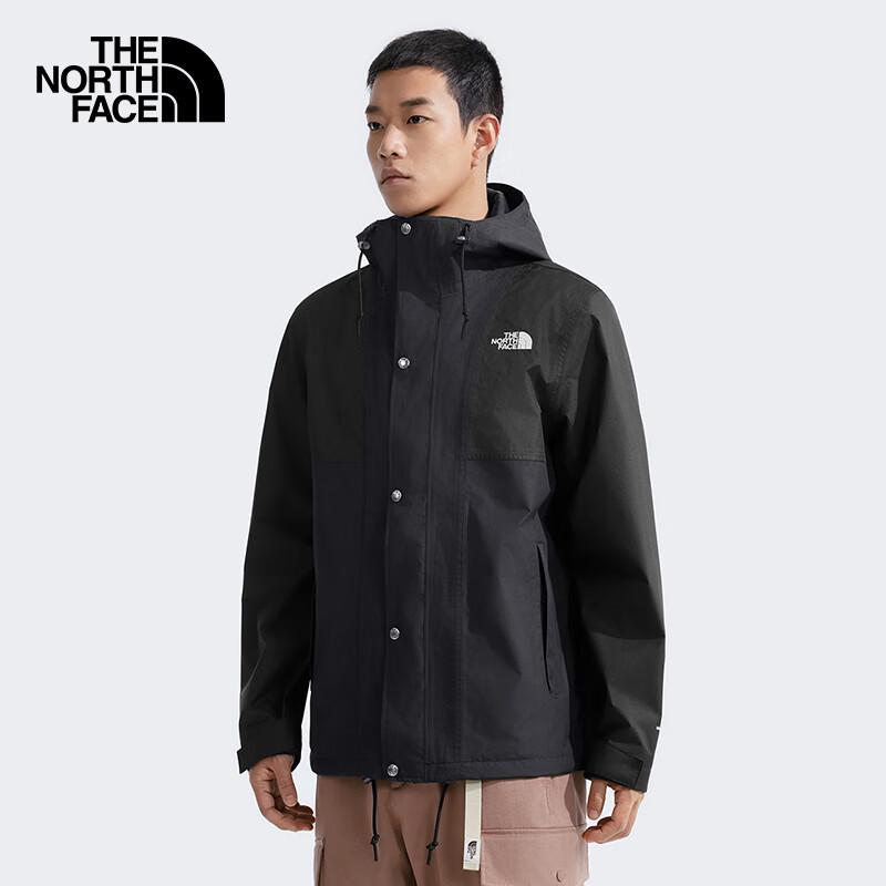 Мужская ветронепроницаемая хардшелл куртка The North Face 8ESQ XXL чёрный