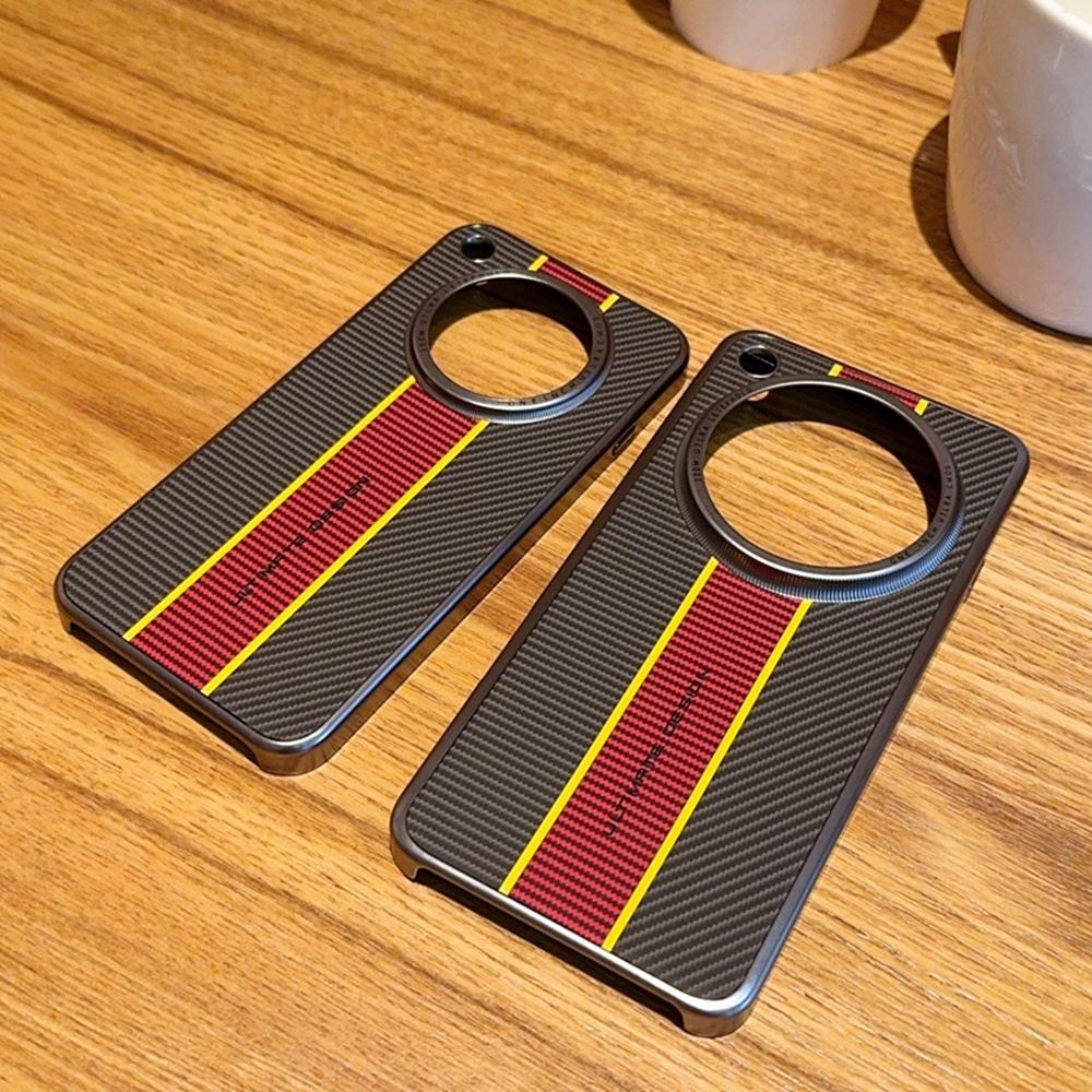 For Oppo Find X8s 5G Case Fiber Texture Leather+PC Phone Cover