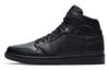 Air 1 Mid 'Triple Black' 2020 554724-091