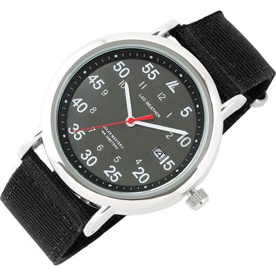 Solar Powered Military No Batteries and Watch Black X [RadWeather] Men's Watch, Watch, Required, Men's Women's (01. Black)