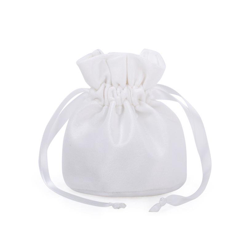 1 Stück Flanell Kordelzugbeutel Schmuck Geschenk Süßigkeiten Zugband Verpackungsbeutel Hochzeit Weihnachten Flanell Kosmetik Aufbewahrungsbeutel