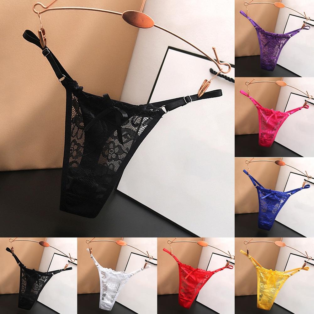 Underpants Sexy Transparent Underwear Slight Stretch T Pants