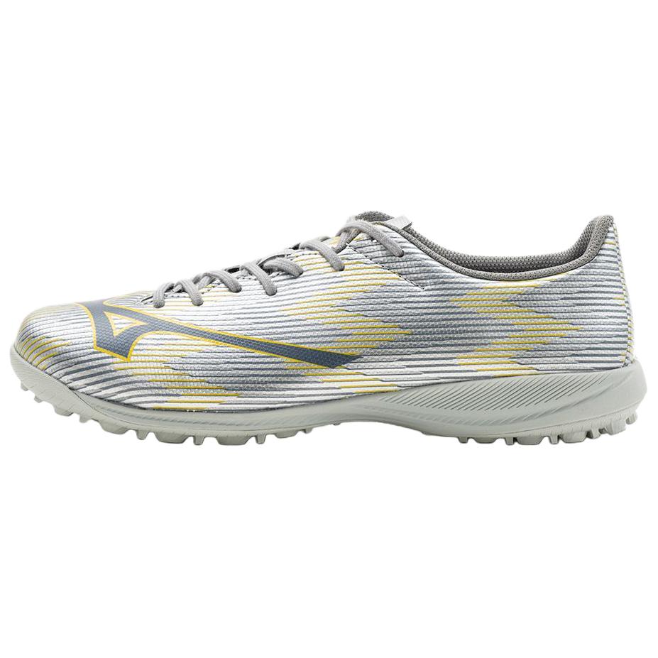 Mizuno Alpha 2 Select AS Fashion Comfortable Soccer Shoes Men Soccer Shoes Silver Yellow P1GD256604