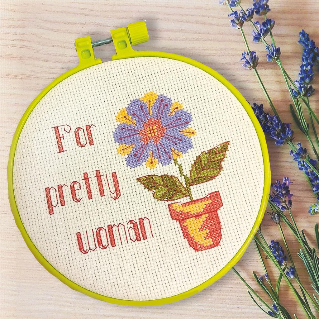 Cross Stitch Kit Abris Art Lettering