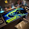 Neymar Jr Leggenda del Calcio Mouse Pad Personalizzabile Tappetino da Scrivania Tappetino per Mouse da Desktop Base Antiscivolo in Gomma Regalo Perfetto per i Giocatori