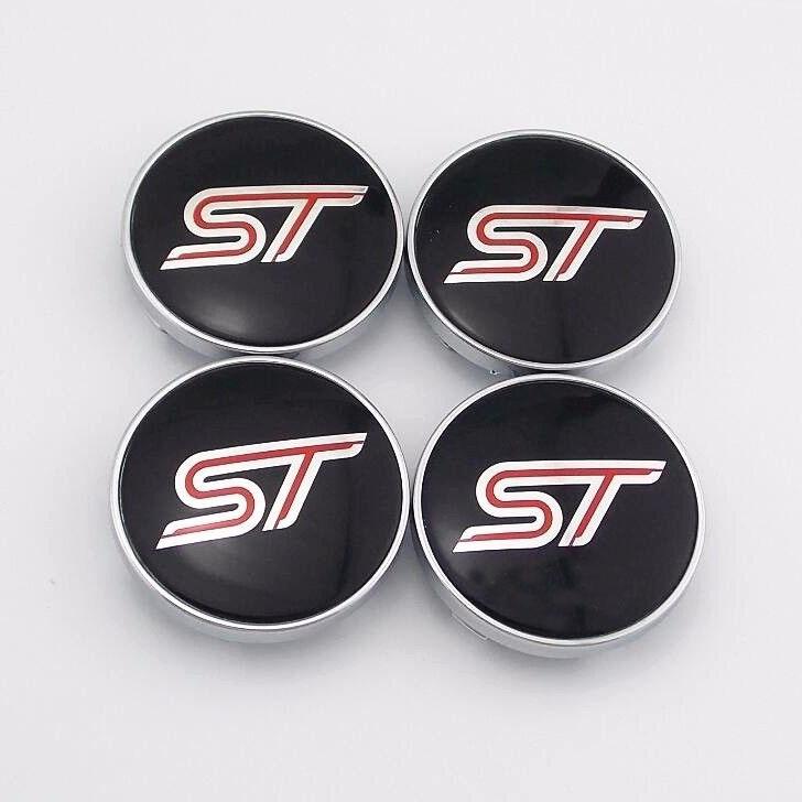 

4 шт., 60 мм, колпаки на центральные колеса автомобиля, колпаки ступиц F1ord Fiesta Focus ST