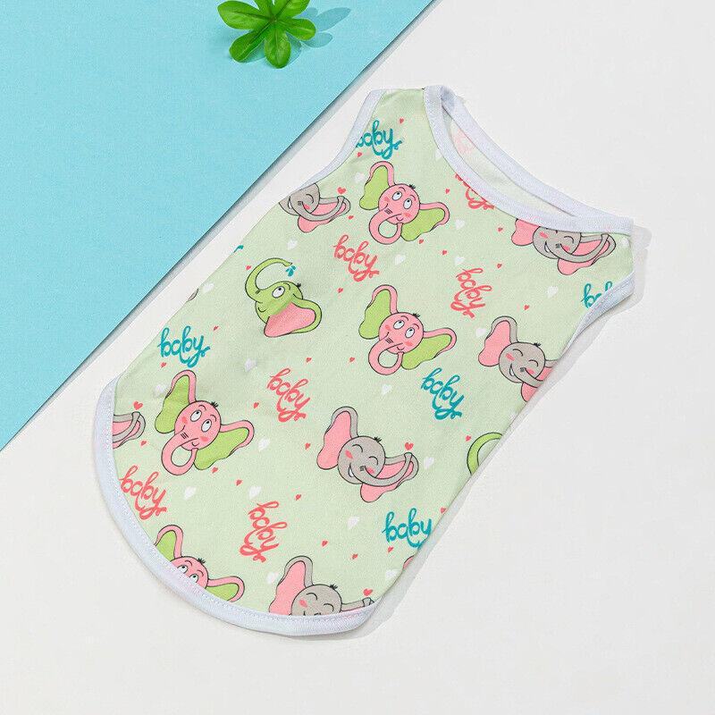 Haustier-Hundekleidung, T-Shirt, Weste, Kleidung, Welpen, Katze, niedliches bedrucktes Kostüm