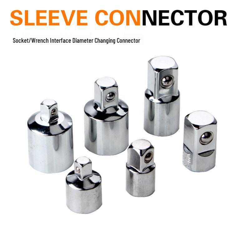 Adapter von großem zu kleinem Ärmel: 1/2" auf 3/8" auf 1/4".