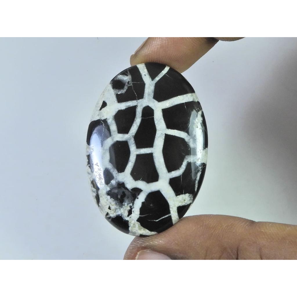 65Cts.Natural Septarian Gronates Oval Cabochon Loose Gemstone 29X42X04 MM D-558
