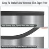 Rubber Edge Protector Strip Trim U-Shape Edge Trim Strip New Seal Edge Shield