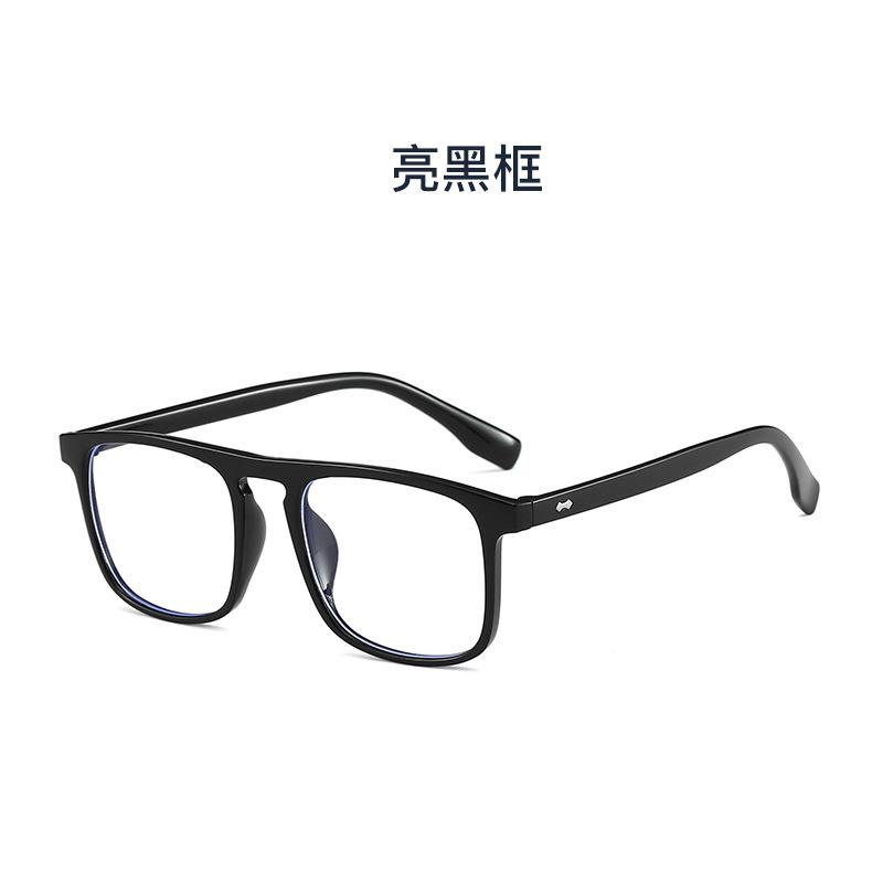 Gjennomsiktig datamaskinbrilleinnfatning Kvinner Menn Antiblått lys firkantede briller Blokkeringsbriller Optiske briller