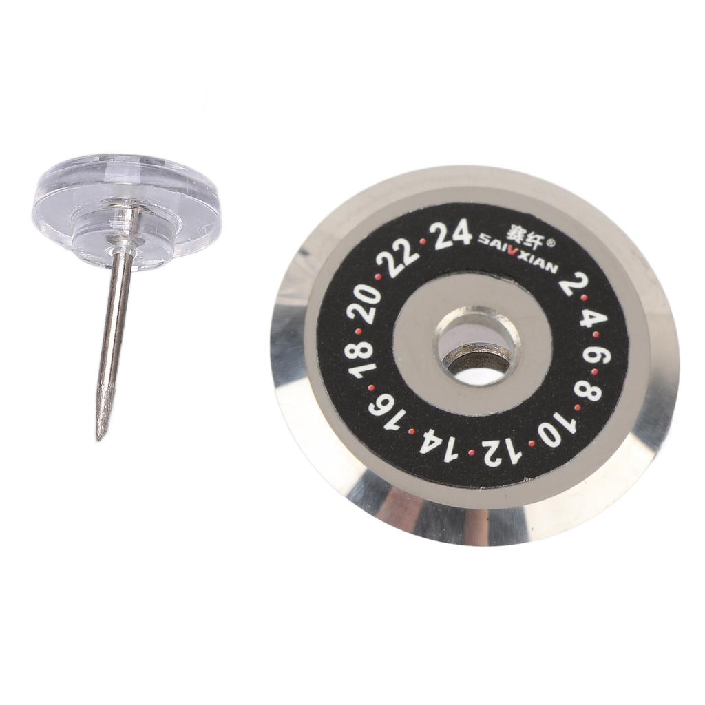 Fiber Optic Cleaver Blade 24 Faces 22mm Diameter SKL 6C A8 HB 08 Optical Fiber Cutter Blade