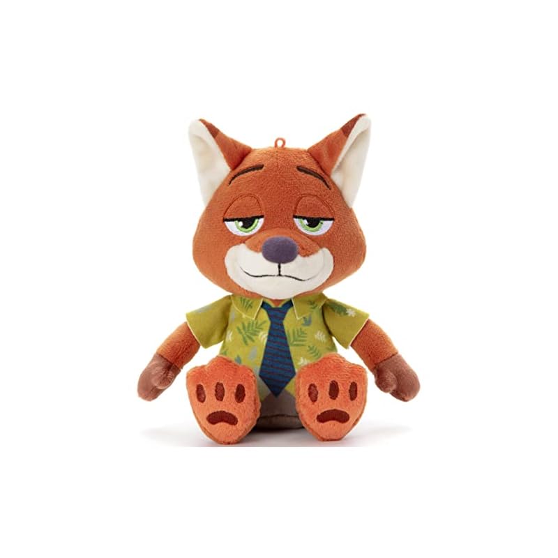 Coleção de Feijões Laváveis de Personagens Disney Brinquedo de Pelúcia Nick, Aproximadamente 18cm de Altura