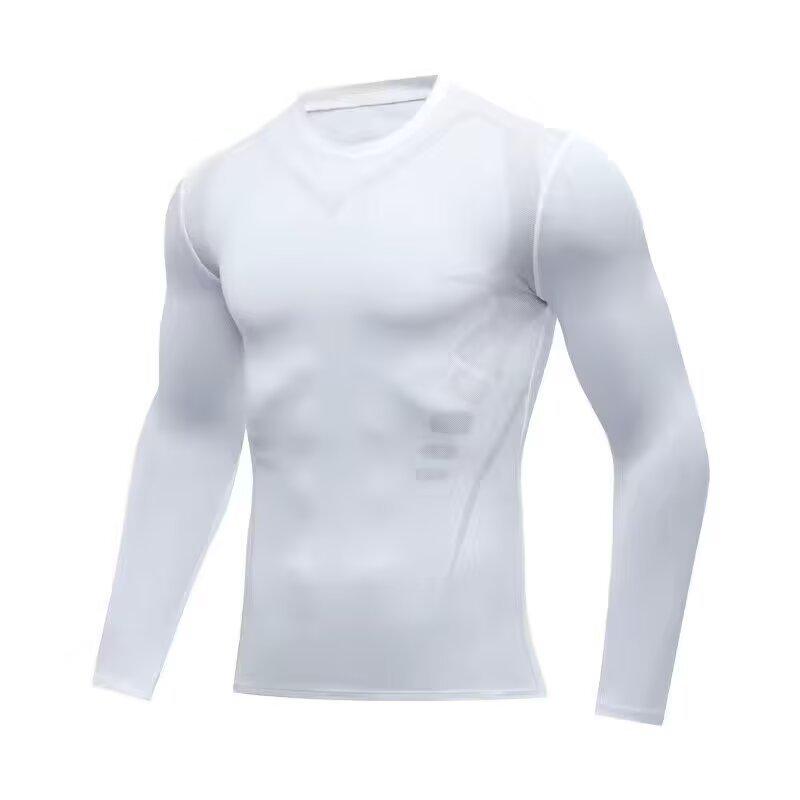 Men's Quick-Dry Compression Top for Running & Cycling