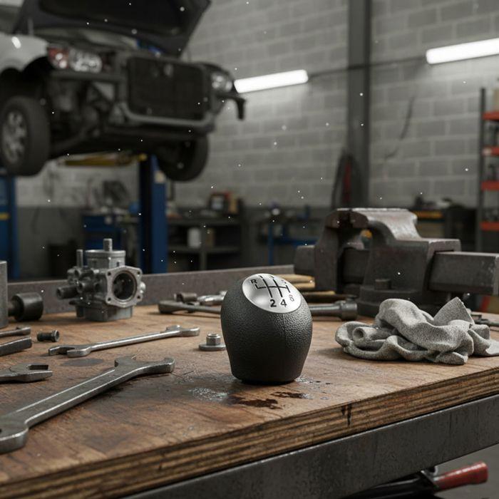 Pommeau de vitesse 6 rapports compatible Renault Kangoo, Mégane 3, Scénic 3 – OEM 328650047R / 328650024R