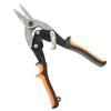 Metal Sheet Aviation Scissor Multi Purpose Tin Snips Household Industrial Handheld Cutting Tools(Straight Head )