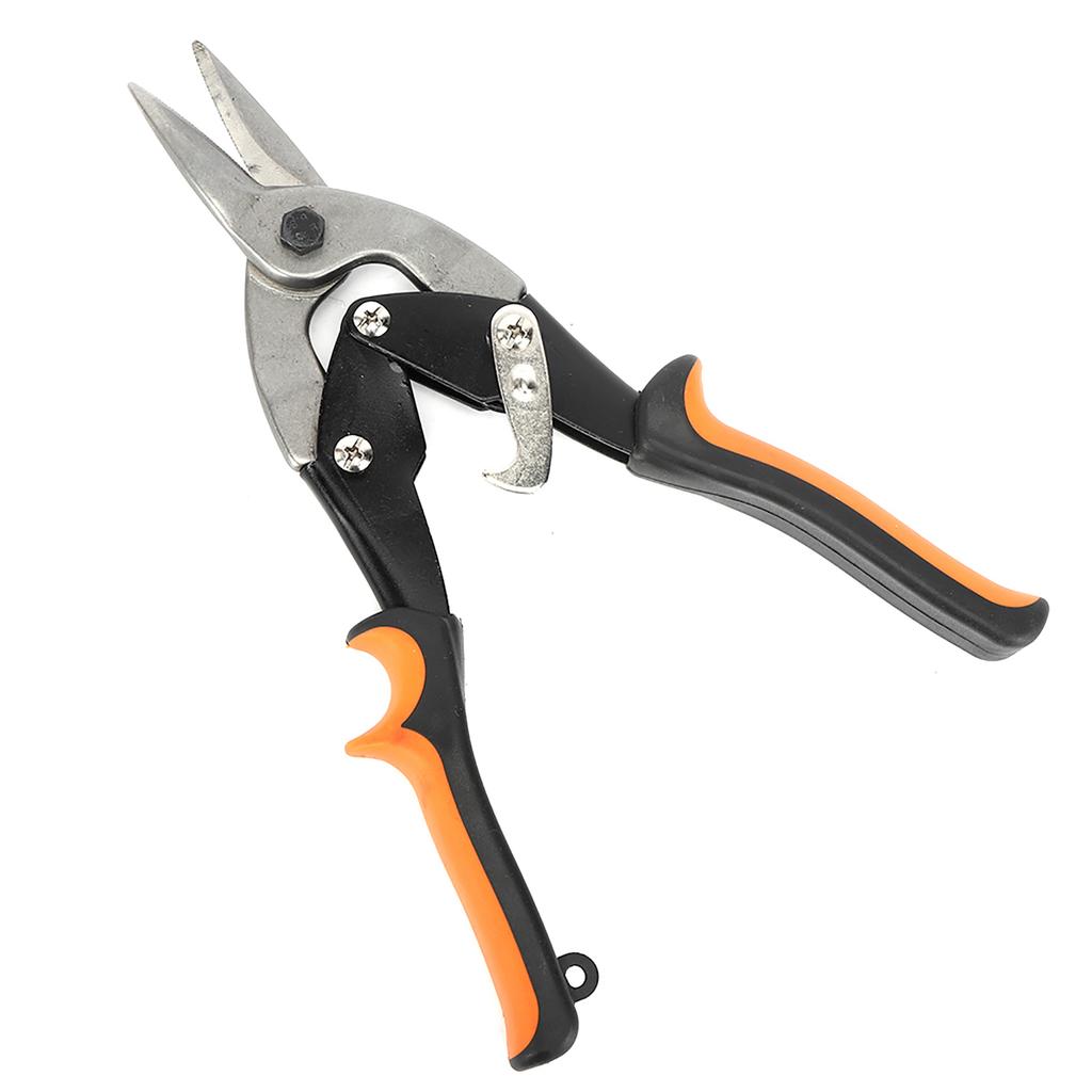 Metal Sheet Aviation Scissor Multi Purpose Tin Snips Household Industrial Handheld Cutting Tools(Straight Head )