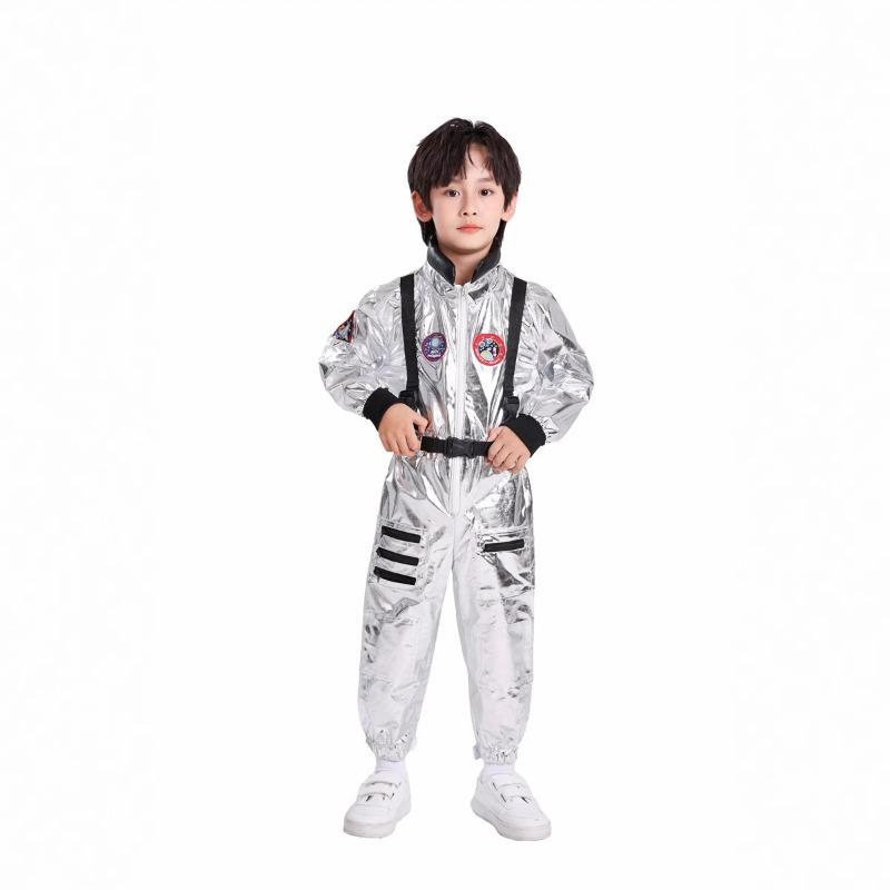Halloween space costumes men and women couple uniforms children astronaut stage attire