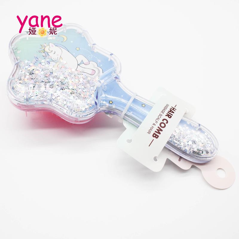 High Quality Unicorn Air Cushion Hairbrush for Girls Hot Selling