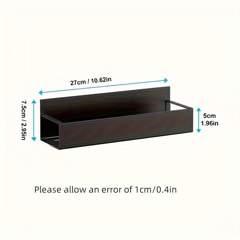 

1/2pcs Magnetic Storage Shelf Household Kitchen Refrigerator Washing Machine Side Hanging Storage Rack, Multifunctional Storage
