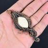 Carved Face 999 Copper Wire Wrapped Pendant, Handmade Gemstone Pendant Jewelry, Gifts For Wife Brand New Pendant