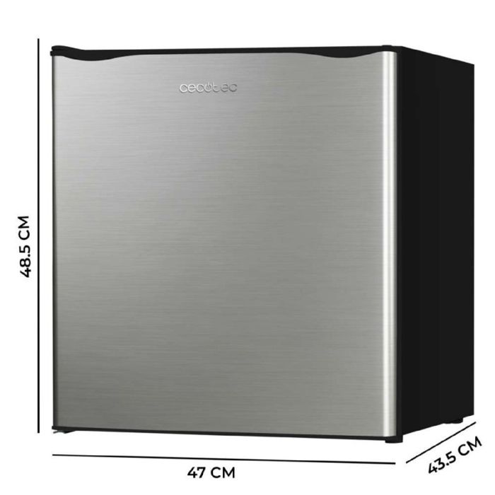Réfrigérateur Mini Bar - CECOTEC - GrandCooler 20000 - 46 Litres - Acier Inoxydable - Classe E