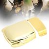 Metal Material Pickup Cover Set Golden Guitar Replacement Shell Bridge Plate Cover Electric Bass