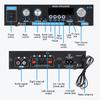 Nowy Wzmacniacz Mocy Domowej AK35 800W 2-kanałowy Bluetooth 5.0 Mini Hifi Cyfrowy Wzmacniacz Dźwięku Stereo Obsługa FM USB SD Wejście Mikrofonowe