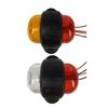 Warning Light LED Light Round Clearance Trailer Truck Side Marker Light 12V 24V