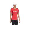 Adidas Design 2 Move Logo Graphic Fashion Simple Round Neck Short Sleeve T-Shirt Women T-Shirts Fluorescent-Red FL9224