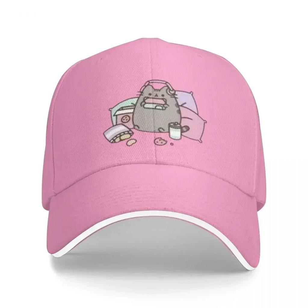 Cute Cat I'm Busy Funny Baseball Cap Vintage All Seasons Travel Adjustable hard hat Men Caps Women's