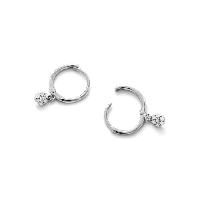 Boucle d'oreille - LUXENTER - Hamti - Argent 925 - Couleur argent - Femme