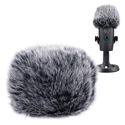 YOUSHARES Furry Windshield Muff Microphone Cover Pop Filter for Blue Yeti Nano