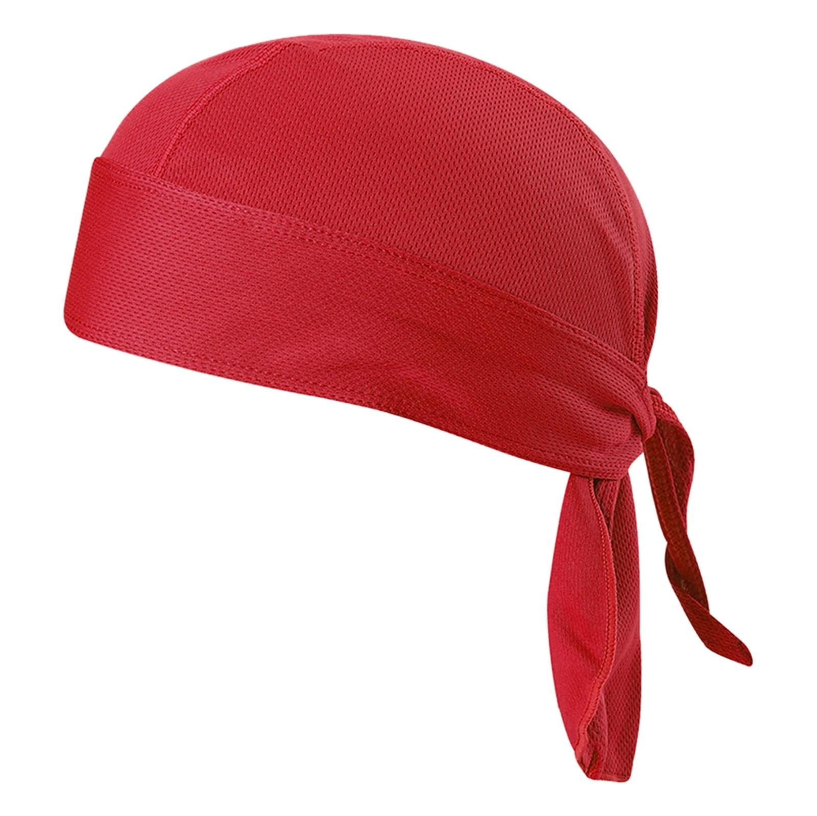 

Outdoor Sports Headband, Sweat,wicking And Sun,protective Pirate Hat One Size червоний