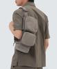 Snowpeak Apparel Dual-Tech Utility Sling Bag (S25Sufbg35) Vintage Gray