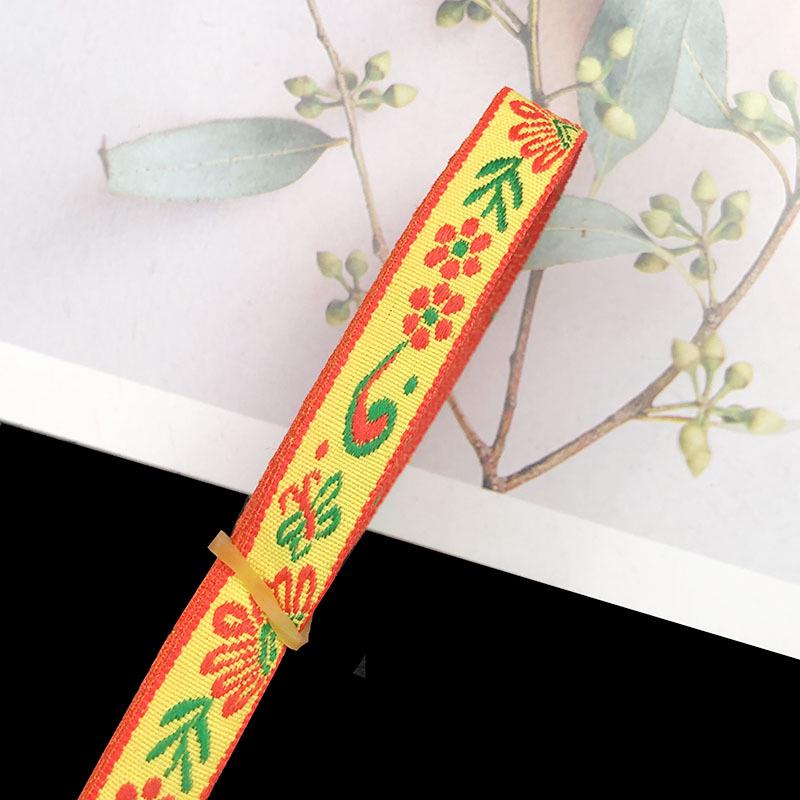 1cm Ethnic Embroidery Lace Trim for Dance Costume and Clothing Accessories