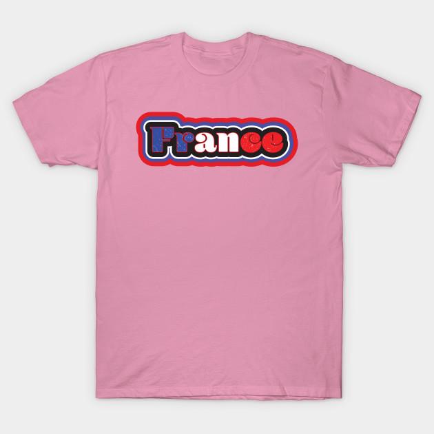 T Shirt Women France Flag Vintage Harajuku Print Kawaii Tshirt Summer Short Sleeve Female T-Shirt Top Tee