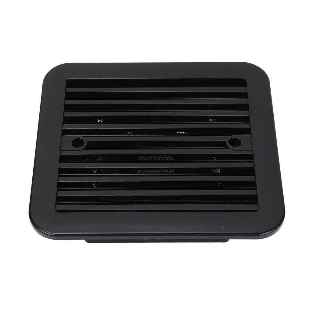 RV Side Vent Fan 8.1 X 7.3in One Way 12V Motorhome Exhaust Fan with Louver Cover and Mesh for RV Trailer