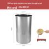 Yuzhuxun Stainless Steel Commercial Storage Bucket