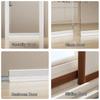 New Door Bottom Sealing Strip 1M Windproof Dust Stopper Guard Rain Weatherstrip Noise Reduction Insulator Sealer Home Hardware