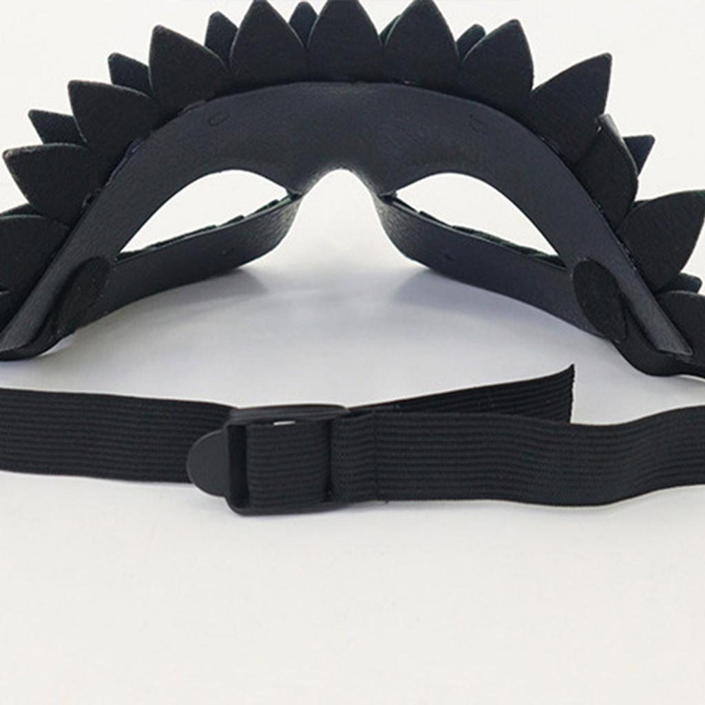 Kostümmaske Feder Halbgesichts-Tiermaske Maskenballmaske Cosplay-Maske für Halloween Mardi Gras Karnevalspartys