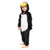 Piżama dla dzieci dziecięca kigurumi onesie kostium pingwin czarny 105-115