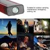 Outdoor Portable LED COB Magnetic Flashlight Emergency Work Lamp USB Charging White Red Light(white light red light )