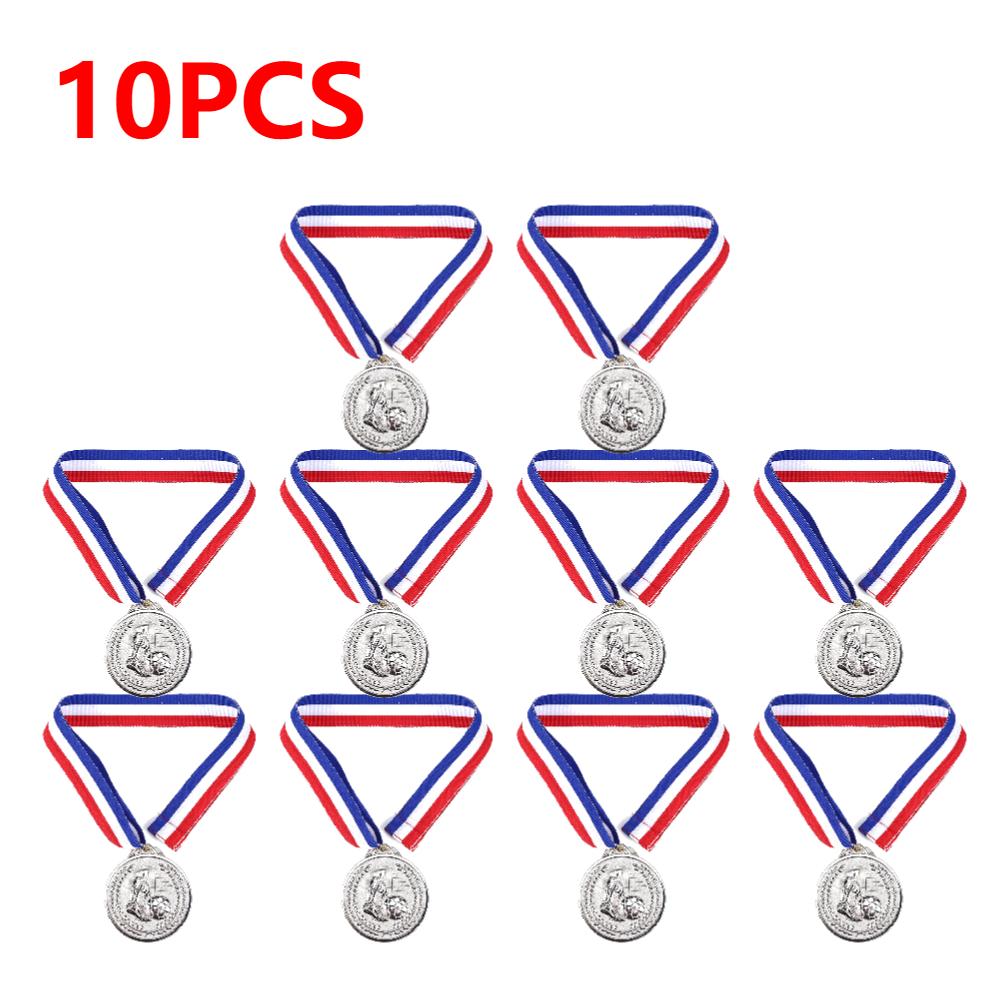 

1-10 шт. Футбольные соревнования Игры Призы Медали Практические Школьные Спортивные Памятные Золотые Серебряные Бронзовые Медали на Сувенир