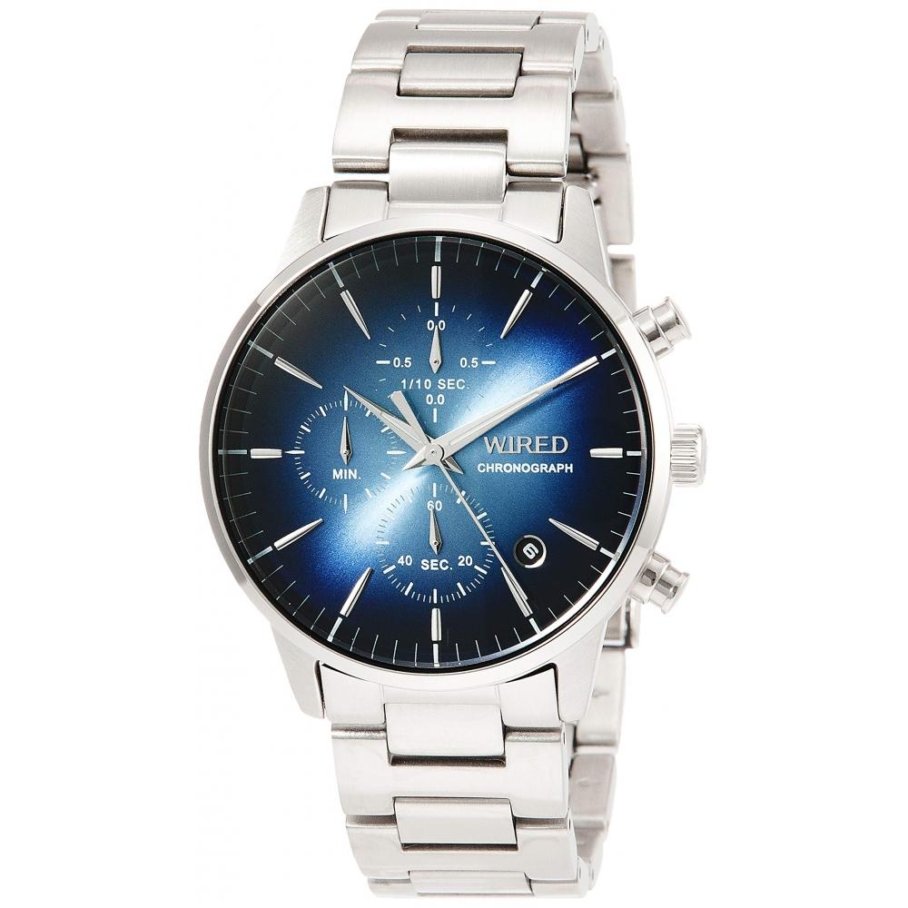 

[Часы Seiko] WriStwatch Wired Tokyo Sora Model Blue Dial Agat419 Men S Silver