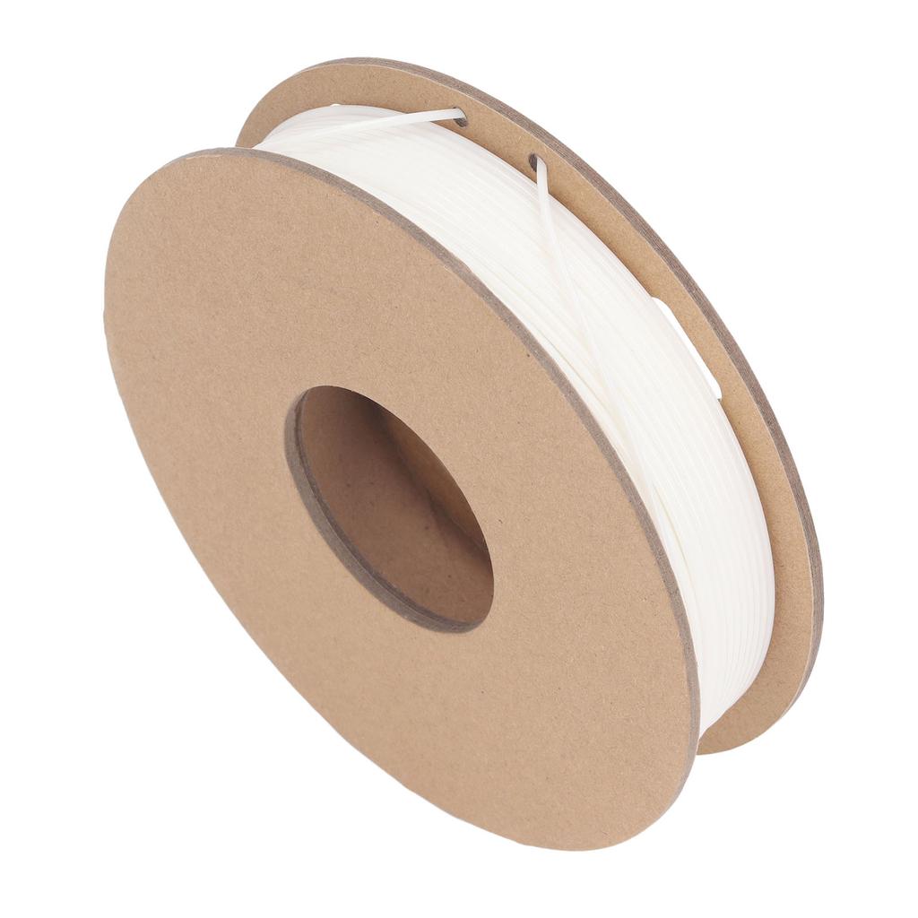 3D Printer Filament 1.75mm Flexible TPU Filament Bundle High Accuracy 95A Soft 3D Printer Consumable White