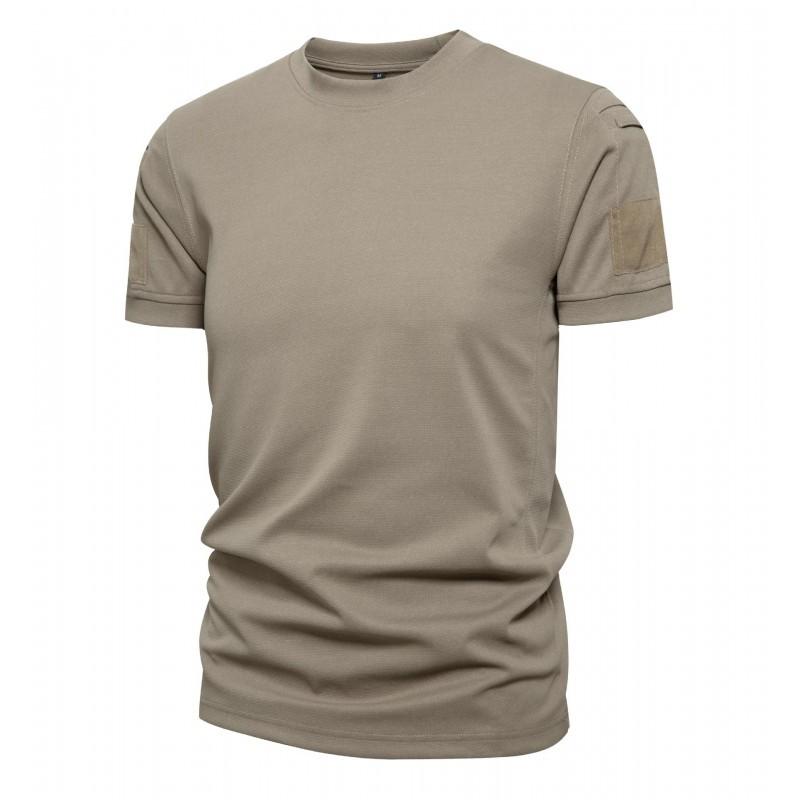 Physical Training Clothes Short-sleeved Men's Quick-dry Round-collar Sports Running Military T-shirt